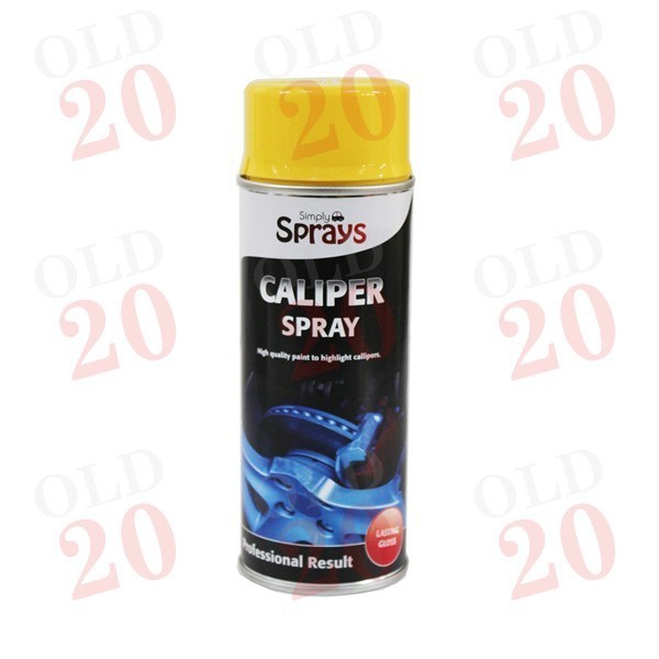 Yellow Brake Caliper Spray Paint (400ml Aerosol)
