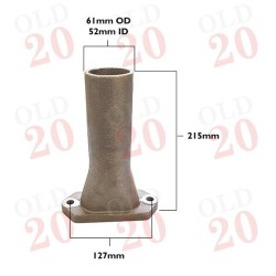 IH M & W4 Exhaust Elbow Flange