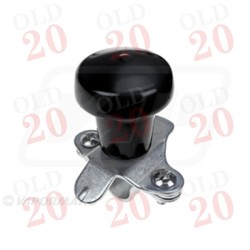 Black Tractor Steering Wheel Spinner