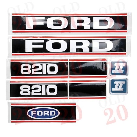 Bonnet Decal Set (Later Type) - Ford