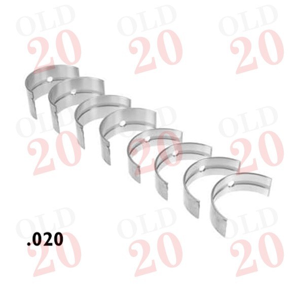 Massey Ferguson 35. 35x, 135, Leyland 245, 502, Fordson Dexta and Perkins P3.144 Crankshaft Main Bearing Set (.020)