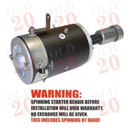 Ford Ferguson Tractor 6 volt electric starter motor