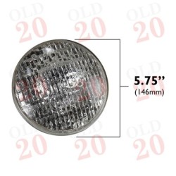 6 Volt, 5.75" Sealed Beam Headlamp Unit