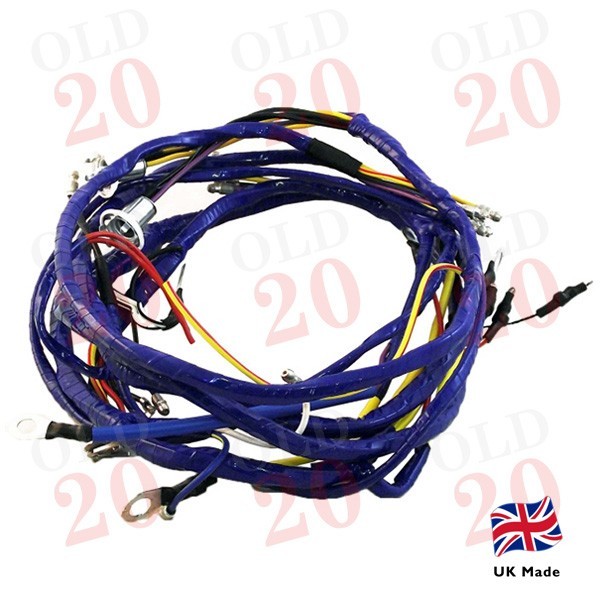 UK Made Fordson Power & Super Major Wiring Harness (From 1957)