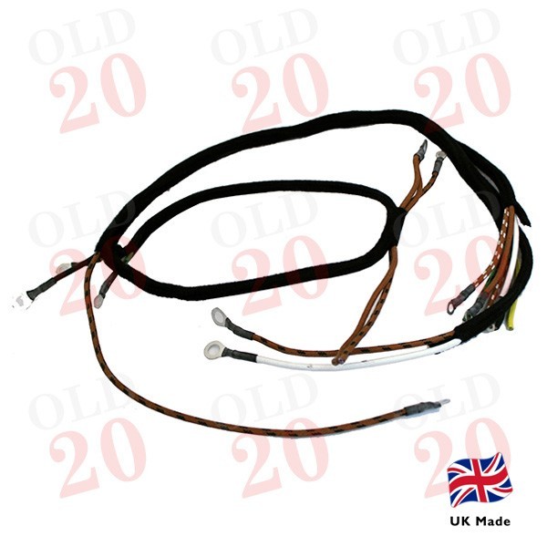 UK Made Ferguson TEF T20 Diesel Wiring Loom - Solenoid on Starter