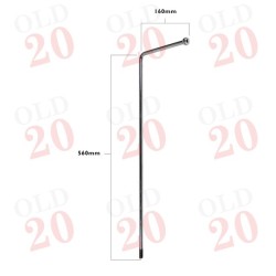 Ford Tractor Chrome Throttle Lever