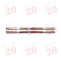 Zetor 8011 and Crystal 8011 Decal Set