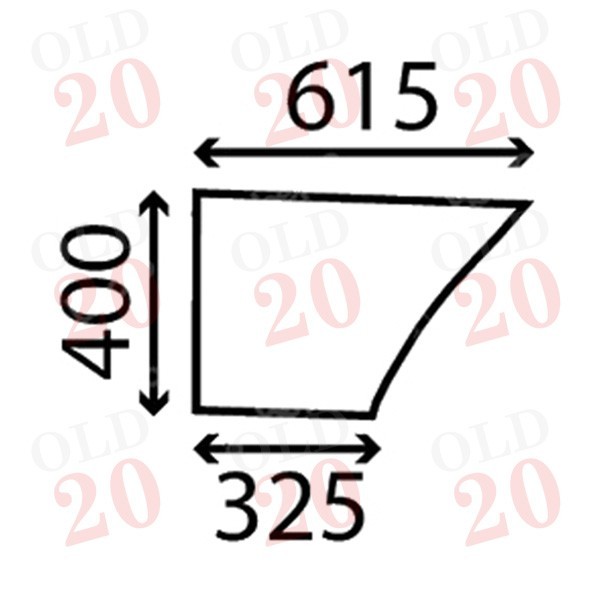 MF300 Series HI-Line and Lo-Profile Lower Cab Door Glass