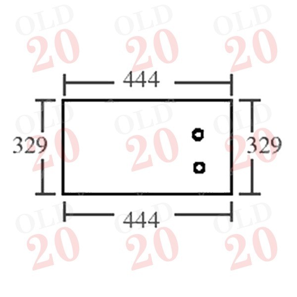 Ford Sekura LP2 & Club Cabs Rear Cab Glass