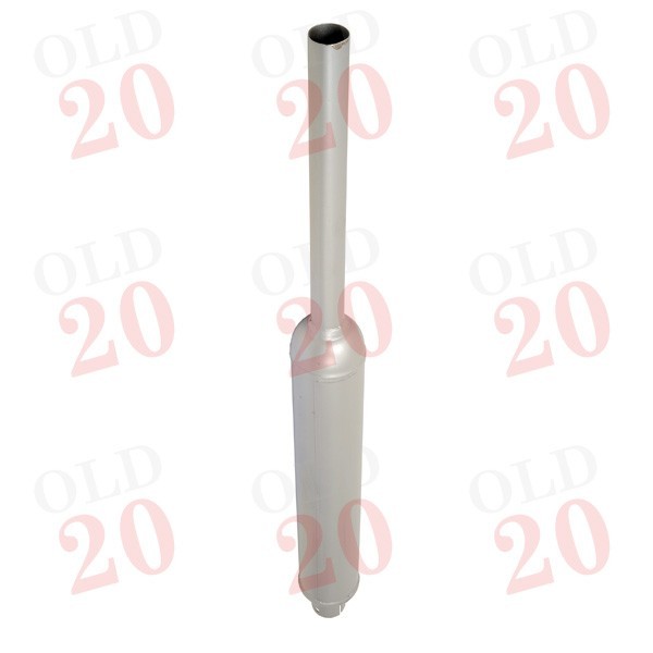 MF 165, 175, 185, 188 Silver Vertcial Exhaust Silencer