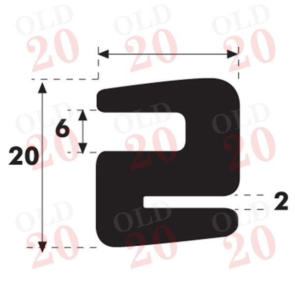 Glass Setting Tape, 20' Holds Roll Down Window In Channel - Foto 4