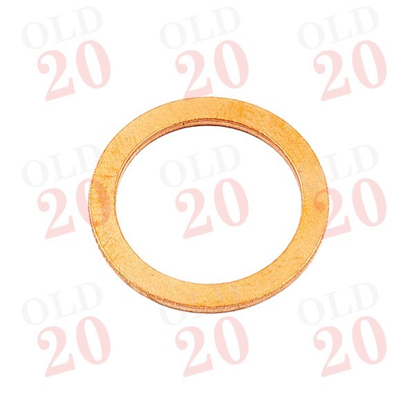 20mm ID x 26mm OD Copper Washer