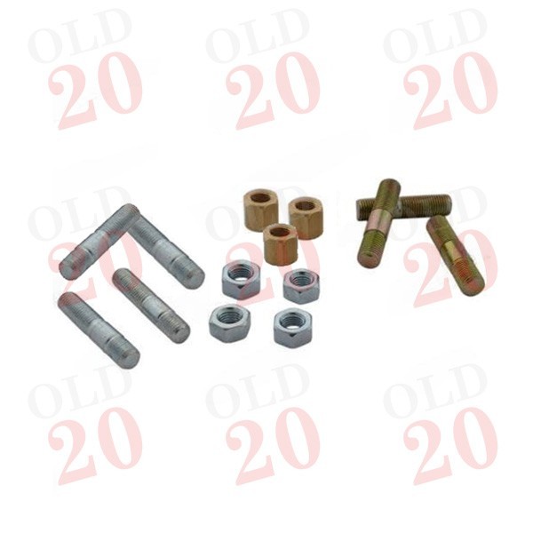 Exhaust Manifold Gasket & Stud Kit For Massey Ferguson Tractors W/ Perkins 3.152 Engine – 6 Pieces