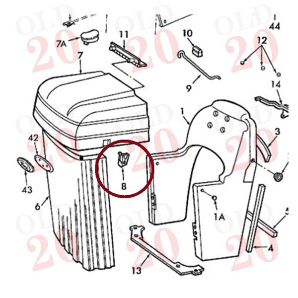 Bonnet Front Lock Latch - Ford