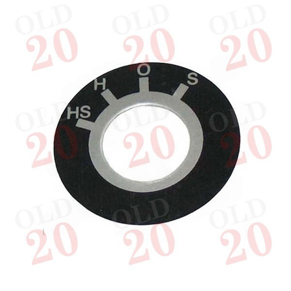 Alternative MF35, MF135 Ignition Switch Plate