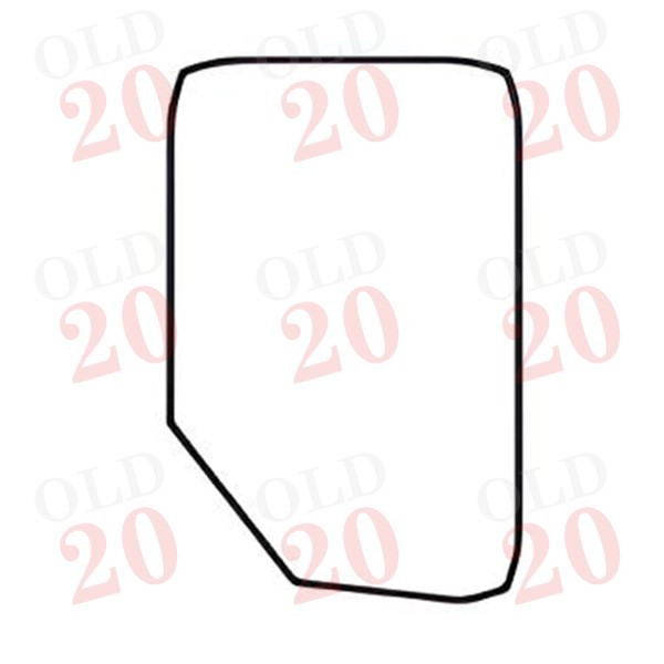 Ford Super Q-Cab Lower Front Glass (RH)