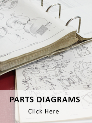See our exploded parts diagrams for most tractors
